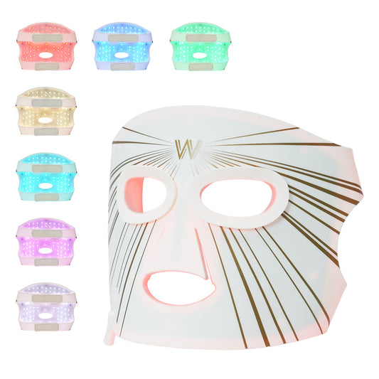 Light Therapy Mask for Face, 7 Colors LED Face Mask Light Therapy, Led Face Mask Light Therapy At Home