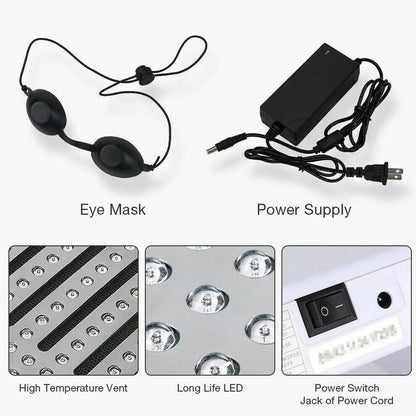 Led Light Therapy Light for Face 7 in 1 Colors LED Facial Skin Care Tool