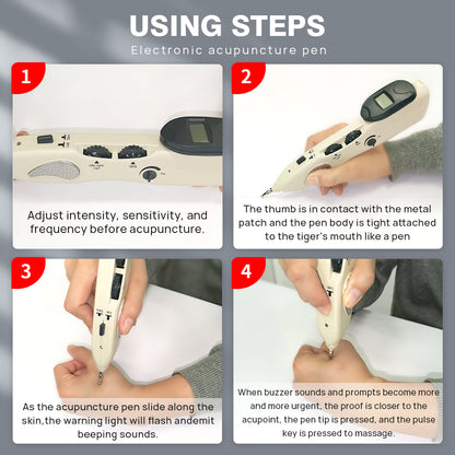 Electronic Meridian Energy Massage Pain Relief Therapy Acupuncture Point Pen