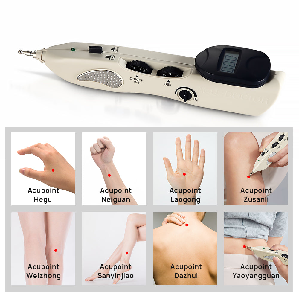 Electronic Meridian Energy Massage Pain Relief Therapy Acupuncture Point Pen