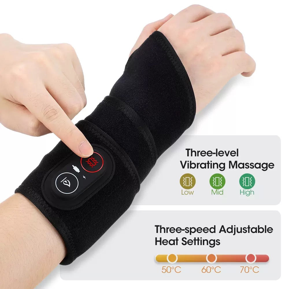 Red Light Therapy for Wrist Hand with Heat & Massage