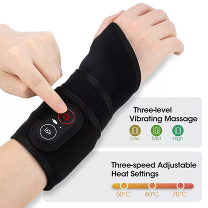 Red Light Therapy for Wrist Hand with Heat & Massage
