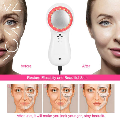 Cyro Therapy Hot and Cold Face Massager for Anti-Wrinkle Skin Tighten Lifting and Shriking Pores